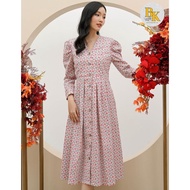 Women's Batik Dress 258 WIB Modern Batik Long Dress Modern Batik Dress Couple Batik Dress Trendy Bat