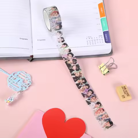 Stray kids celebrity merchandise account stickers and paper tapes skzoo decorative tape celebrity me