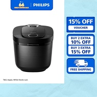 Philips HD4814/31 | Spherical Pot Digital Rice Cooker | 1.8L | FreshDefense Tech - 48hr Fresh & Deli