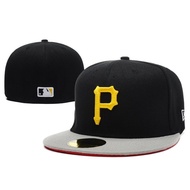 Newest MLB Pittsburgh Pirates Fitted Hat Men Women 59FIFTY Cap New Era Full Close Fit Caps Sports Em