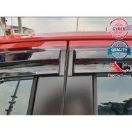 Perodua Myvi 2018-2024 (Facelift) INJECTION MUGEN High Quality Air Press l Door Visor  Logo (Myvi AV