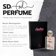 [READY STOCKS] SD PERFUME / MINYAK WANGI SECOND EDITION 30ML AYSHA FOR WOMAN DANISH FOR MAN HANYA YA