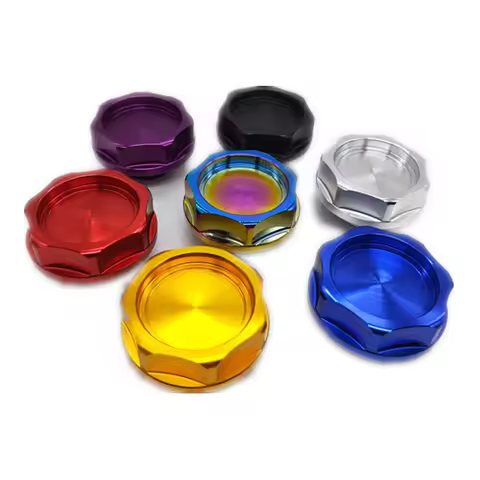 Aluminum Radiator Cap Cover Power Performance Oil Cap Mugen Fit for Honda Accord Civic For Nissan Fo