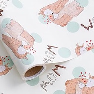 LeZakaa Mother's Day Wrapping Paper Roll - Alpacas Design for Mom, Mother, Mother-in-law, Women, Fem
