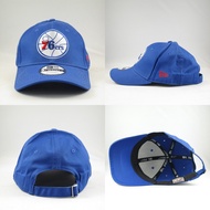 PHILADELPHIA 76ERS CURVED SNAPBACK HAT biru