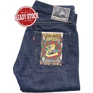 🔥Ready Stock🔥 Original Limited Edition Samurai jeans snake s511vx17oz-25m 2025 men denim jeans selva