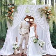 [Garende] Backdrop Curtains Photography Background Soft Backdrop Drapes Wedding Decoration for Engag