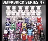 Bearbrick be@rbrick series 47 牛奶妹 Basic megan 攻殼機動隊 wonka jackson pollock jellybean pattern kenny ps