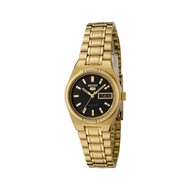 Karnvera Shop Seiko Automatic นาฬิกาข้อมือผู้หญิง Women Watch Gold Stainless Strap รุ่น SYM602K1