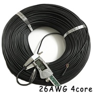 30m 26AWG 2core 3core 4core 5core 6core 7core 8 core Computer Wire UL2464 Channel Audio Line Signal 