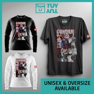 Gundam RX-78 t shirt. unisex oversized. Baju Gundam RX-78  tshirt Gundam Bandai. Shirt Gundam RX-78