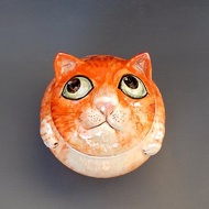 帶蓋陶瓷壺 可愛貓咪 陶瓷糖碗 手工貓公仔 禮物媽媽