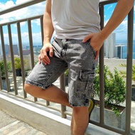 Maong shorts 6pocket makapal youphstore
