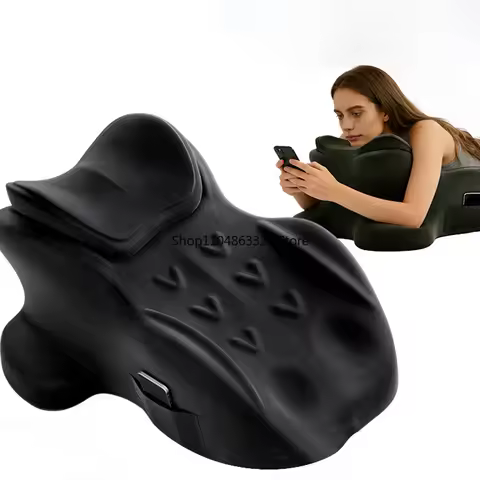 Memory Foam Ergonomic Wedge Pillow Prone Pillow for Sleeping Reading Pillow for Bed Ergonomic Suppor
