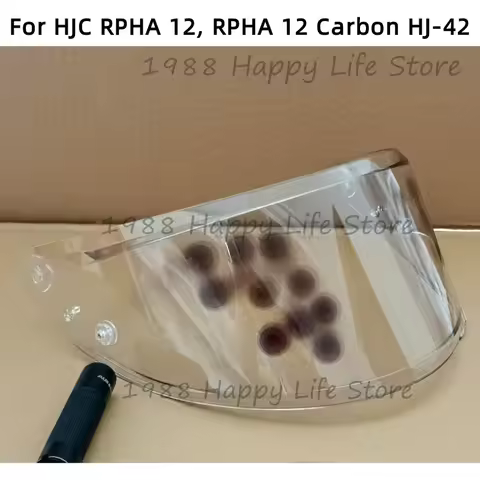 Photochromic Shield for HJC RPHA 12 Carbon,RPHA 12 HJ-42 HJ 42 Sun Visor Glass Lens Windshield Viewf