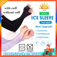 Aqua X & Let's Slim Cooling Hand Sock UV Protection Arm Sleeves Slim Ice Silk Arm Sleeves Hand Sock 