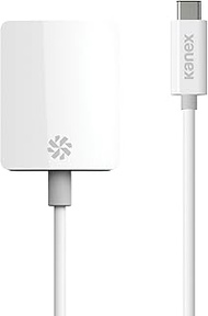 Kanex USB C to VGA Adapter 8.25 Inches (21 cm)-White