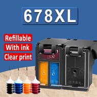 For HP 678 HP 678XL HP 678XXL Ink Cartridge HP 678 Black Color for HP 1018 2515 1518 4648 3515 2548