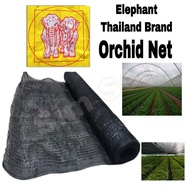 Thailand Orkid Netting 50% 3‘✖️30Meter Jaring Hitam Kebun Orchid Netting Thailand Sun Shade/Jaring H