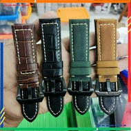 Leather WATCH STRAP 22MM 24MM LEATHER STRAP PANERAI WATCH STRAP ETC