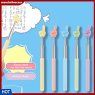 manclothescase Finger-shaped Pointer Retractable Pointer Stainless Steel Adjustable Length Finger Re