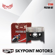 R8 PISTON KIT CT100 0.75 D&B FOR MOTORCYCLE (9856-419)