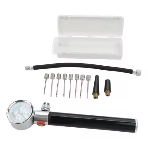 Bicycle High Pressure Tire Pump With Gauge For Mini Pump With Air Pressure Gauge Electric Scooter Ti