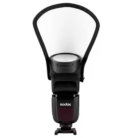 Mini Flash Diffuser Silver White Reflector for Godox V860III V1 V1PRO V850II For Canon Nikon Pentax 