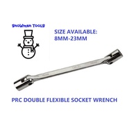 PRC DOUBLE FLEXIBLE SOCKET WRENCH NUT DRIVER , 8-23MM