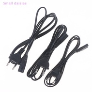 Small daisies 1/3/5Pcs 2 Prong Extension Cord EU Power Cable C7 Figure 8 Euro Power Cord For LG Sony
