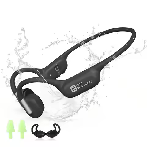 HiFi Walker T10 Ultra Bone Conduction Headphones High Quality, Bluetooth 6.0 32GB Mp3 Player, IPX8 W