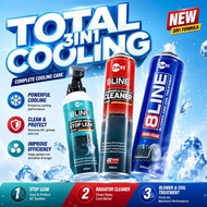 Combo 3 8Line Blower & Coil Treatment,Advanced Aircond Stop Leak,Condenser & Radiator Cleaner