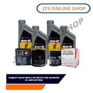 Original Toyota Motor Oil 5W-30 Fully Synthetic 4L with Oil Filter