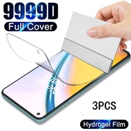 3PCS Screen protector for oneplus 3 3T 5 5T 6 6T 7 7T 8T 9 9R 9RT 10 10R Hydrogel Film for Oneplus N