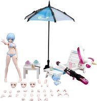 HiPlay NUKE MATRIX Plastic Model Kits: Forest's Summer: Vivienne Hayha, Mecha Musume, Anime Style Co