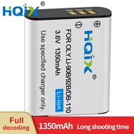 HQIX Cho Máy Ảnh Ricoh GRⅢ G900 WG-6 GR3 GRⅢ X GR3X Pin DB-110 Bộ Sạc Kép