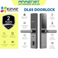 NEW Ezviz DL05 Smart Fingerprint Lock Built In Doorbell Anti-Tamper Alarm Doorlock READY STOCK