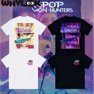 WHYLOOK Kpop Demon Hunters Saja Boys Baju t pakaian kanak perempuan Kids T-Shirt Cotton Short Sleeve