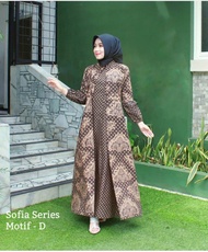 Gamis Batik Cardi Lawasan Coklat -COD/BATIKWARNA/MODEL BAJU GAMIS / GAMIS MURAH/ GAMIS/BUSANA MUSLIM /GAMIS BATIK //GAMIS MODERN /GROSIR GAMIS /BAJU GAMIS / GAMIS WANITA / BAJU GAMIS MUSLIM / BAJU GAMIS WANITA /BAJU MUSLIM / SERAGAM GAMIS