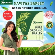 NAVITAS Barley Grass Powder Organic Japan's 1 Best Seller Barley Grass Powder 100% Pure and Healthy  Navitas Barley Grass Powder Original Barley 100% Pure And Organic No Additive Preservative