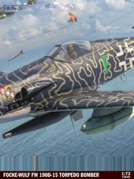 IBG 72540 1/72 Fw 190D-15 Torpedo Bomber Model