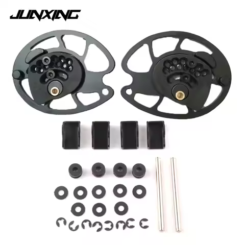 1 Pair Compound Bow Pulley for 30-40 LBS Junxing M183 Compound Bow Outdoor Hunting Shooting Target P