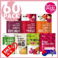 60 PACKS NFC 100% Juice / Healthy Korean Pure Pear Collagen Calamansi Pomegranate Apple Beet Carrot Tart Cherry for Kid &amp; Family