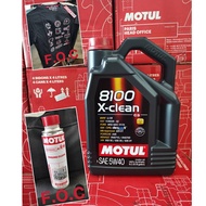 MOTUL 8100 X-CLEAN 5W-40 (5 LITER) 100%SYNTHETIC