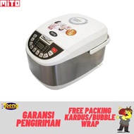 Mito 2L Digital Rice Cooker - RICE COOKER 2LT 8IN1 R-5 (SILVER) MITO