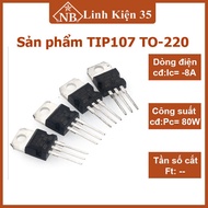 Electronic components TIP107 TO-220 PNP 100V 8A 80W Darlington Transistor