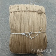 ‍🚢Handmade Hemp Rope Crafts Jute Rope Decorative Hemp Rope Tug of War Rope Trailer Rope Binding Rope Wholesale Cat Climb