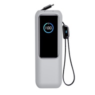 XUESHE Chống sốc Ốp silicone Mềm mại Di động Hộp đựng  Chống bụi Vỏ bảo vệ Cho Sạc dự phòng Anker Zo