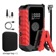 6-in-1 Jump start รถยนต์ แท้ เครื่องจั้มสตาร์ท ที่จั้มแบตรถยน car jump start รถยนต์ 12v 198000mAh ca