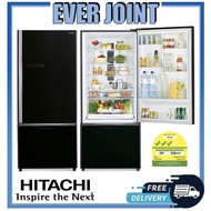 Hitachi R-B570P7MS [470L]  Bottom Freezer Fridge + FREE Vacuum Container + Free Disposal